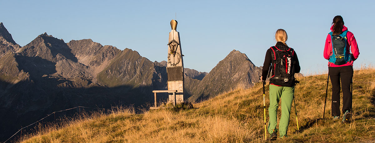 [Translate to English:] Sonnenaufgang am Plattenkogel